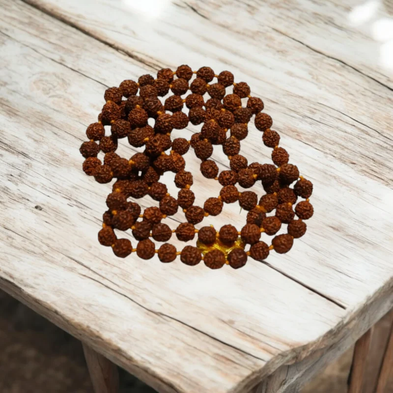Vedaksh 5 Mukhi Rudraksha Mala (Large)