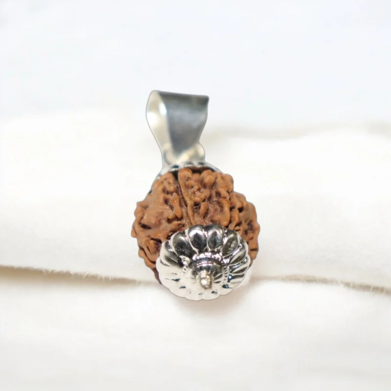 4 Mukhi Rudraksha Pendent