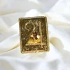Ashtdhatu Citrine Plate