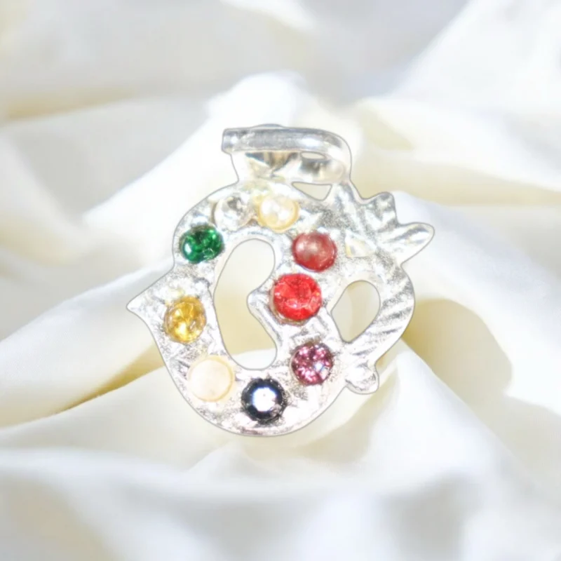 Navgraha Silver Ohm Locket