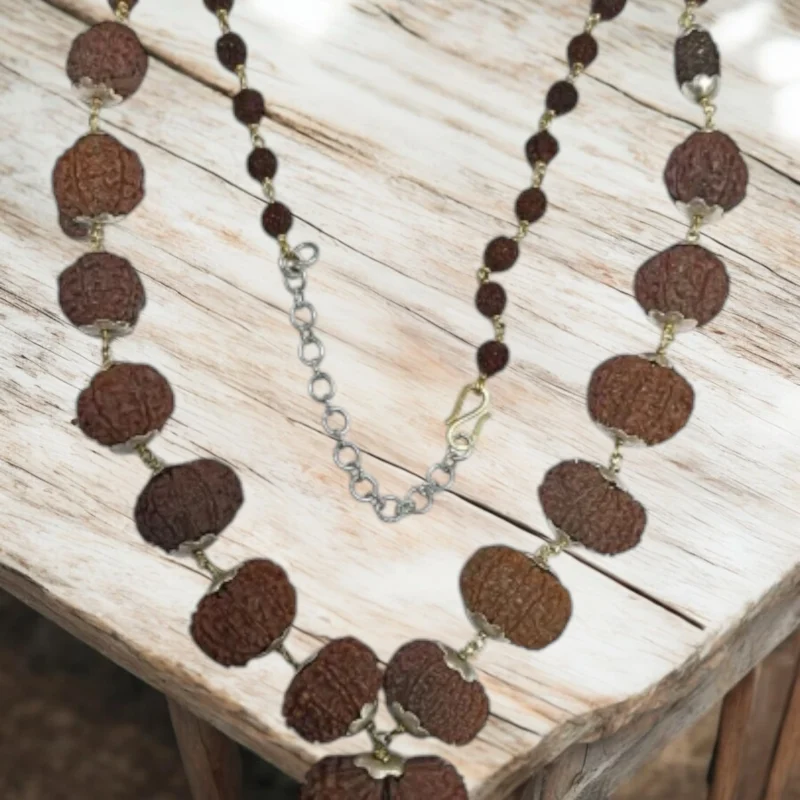 Siddh 1-14 Mukhi Rudraksh Mala